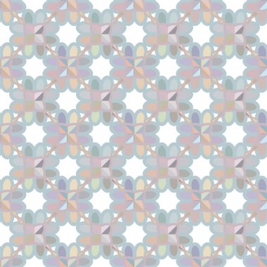 soyut geometrik dikişsiz desen, vektör illüstrasyonu