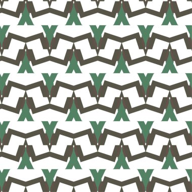 Geometrik şekilli kusursuz desen vektör çizimi