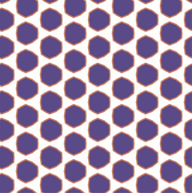 Geometrik soyut dikişsiz desen, vektör illüstrasyonu