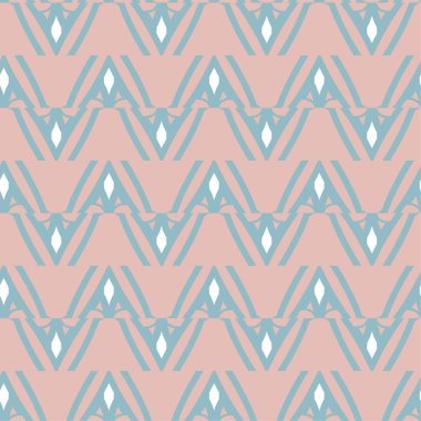 Geometrik şekilli kusursuz desen vektör çizimi