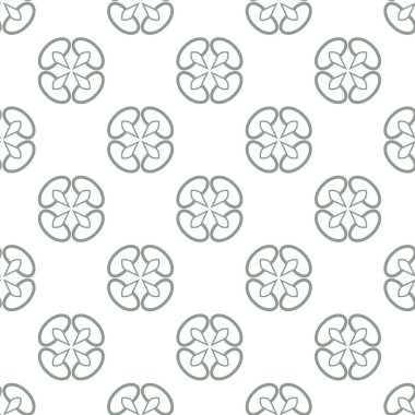 Geometrik şekilli kusursuz desen vektör çizimi