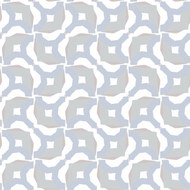 Geometrik soyut dikişsiz desen, vektör illüstrasyonu