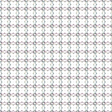 Soyut elementlerle kusursuz vektör deseni