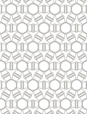 soyut geometrik dikişsiz desen, vektör illüstrasyonu