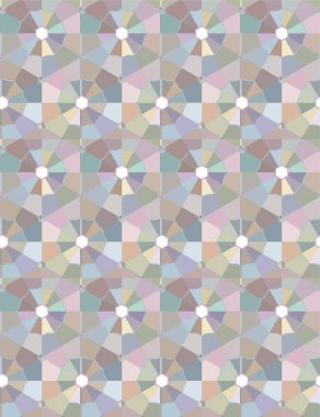 soyut geometrik dikişsiz desen, vektör illüstrasyonu