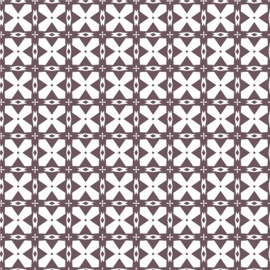 Geometrik soyut dikişsiz desen, vektör illüstrasyonu