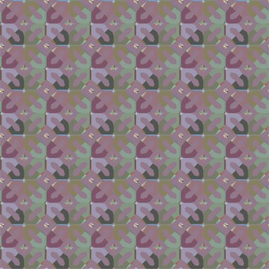 Geometrik soyut dikişsiz desen, vektör illüstrasyonu