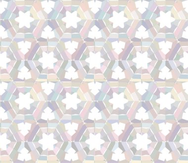 soyut geometrik dikişsiz desen, vektör illüstrasyonu 