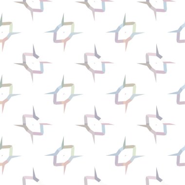 soyut geometrik dikişsiz desen, vektör illüstrasyonu