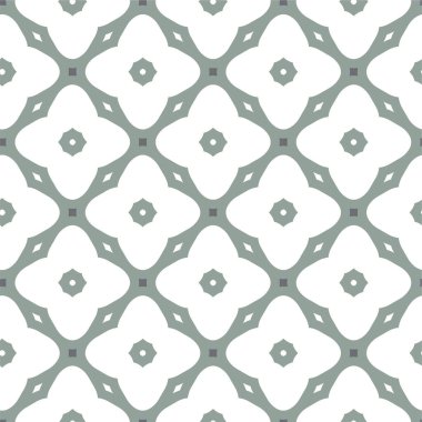 Geometrik soyut dikişsiz desen, vektör illüstrasyonu