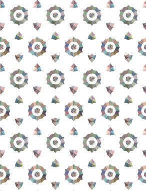 soyut geometrik dikişsiz desen, vektör illüstrasyonu