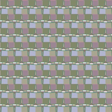 soyut geometrik dikişsiz desen, vektör illüstrasyonu