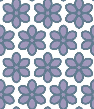 soyut geometrik dikişsiz desen, vektör illüstrasyonu