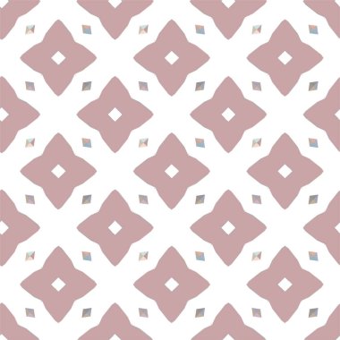 Geometrik soyut dikişsiz desen, vektör illüstrasyonu