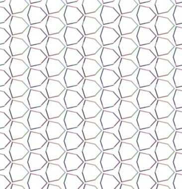 Geometrik şekilli kusursuz desen vektör çizimi  