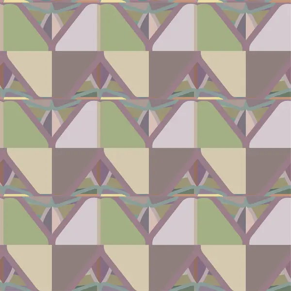 抽象几何无缝图案 矢量图解 — 图库矢量图片