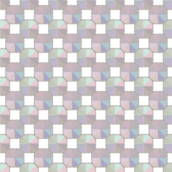 Geometrik şekilli kusursuz desen vektör çizimi