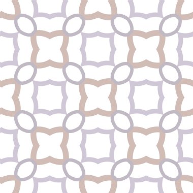 Geometrik soyut dikişsiz desen, vektör illüstrasyonu