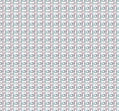 soyut geometrik dikişsiz desen, vektör illüstrasyonu