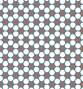 soyut geometrik dikişsiz desen, vektör illüstrasyonu