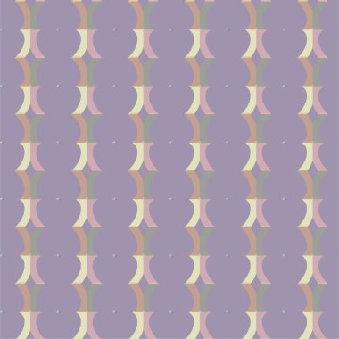 Geometrik soyut dikişsiz desen, vektör illüstrasyonu