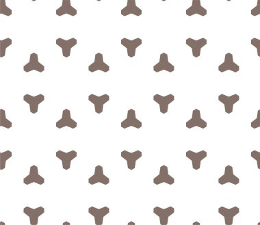 Geometrik şekilli kusursuz desen vektör çizimi    