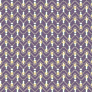 soyut geometrik dikişsiz desen, vektör illüstrasyonu 