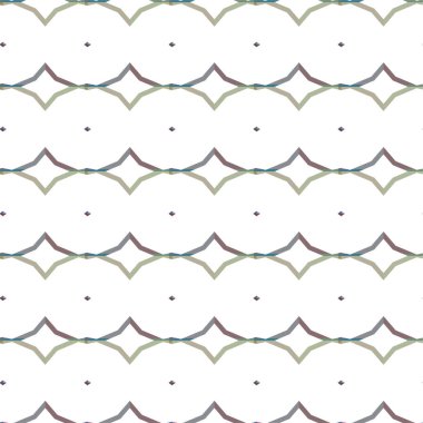 Geometrik şekilli kusursuz desen vektör çizimi    