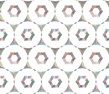 soyut geometrik dikişsiz desen, vektör illüstrasyonu