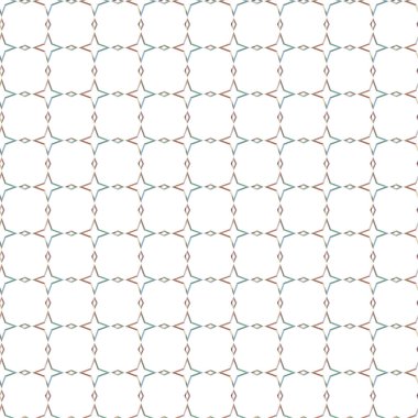 Geometrik şekilli kusursuz desen vektör çizimi