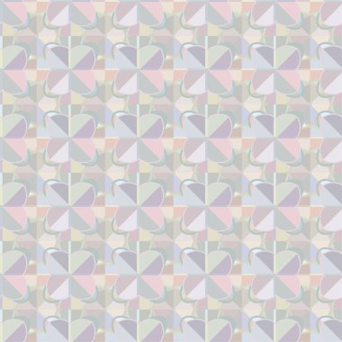 soyut geometrik dikişsiz desen, vektör illüstrasyonu