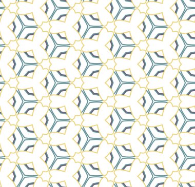 soyut geometrik dikişsiz desen, vektör illüstrasyonu
