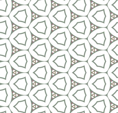 soyut geometrik dikişsiz desen, vektör illüstrasyonu