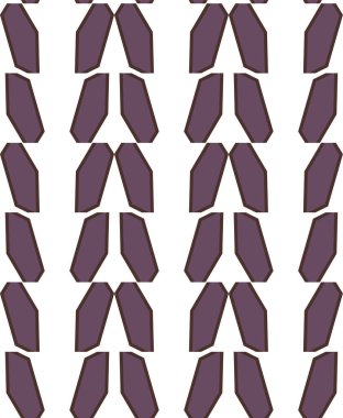 Geometrik soyut dikişsiz desen, vektör illüstrasyonu