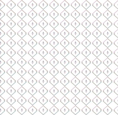 Geometrik soyut dikişsiz desen, vektör illüstrasyonu