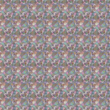 soyut geometrik dikişsiz desen, vektör illüstrasyonu