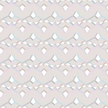 soyut geometrik dikişsiz desen, vektör illüstrasyonu