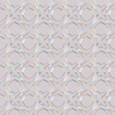 Geometrik şekilli kusursuz desen vektör çizimi    