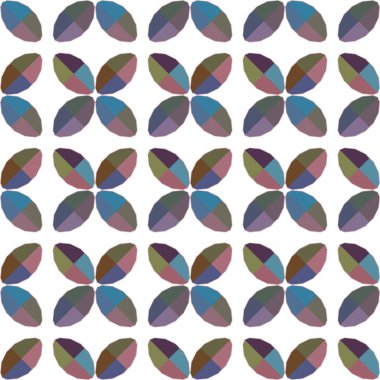 Geometrik soyut dikişsiz desen, vektör illüstrasyonu