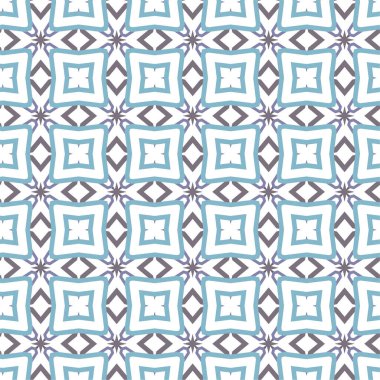 Geometrik soyut dikişsiz desen, vektör illüstrasyonu