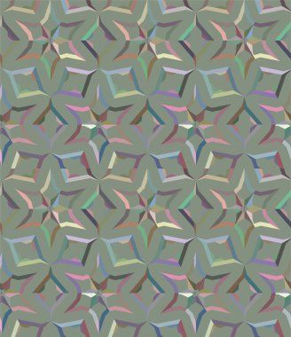 soyut geometrik dikişsiz desen, vektör illüstrasyonu