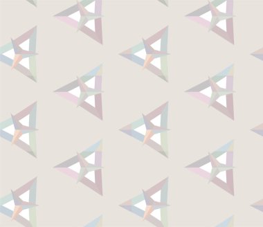 soyut geometrik dikişsiz desen, vektör illüstrasyonu