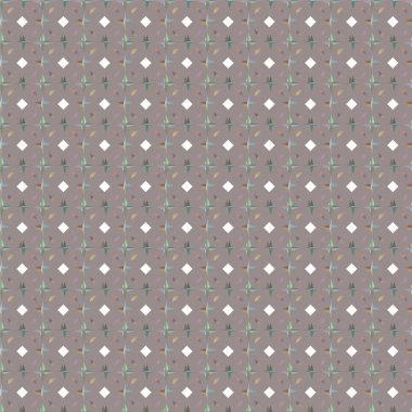 Geometrik şekilli kusursuz desen vektör çizimi