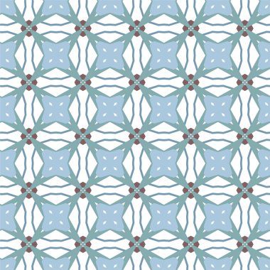 soyut geometrik dikişsiz desen, vektör illüstrasyonu