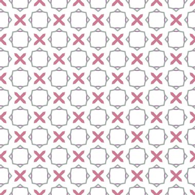 soyut geometrik dikişsiz desen, vektör illüstrasyonu