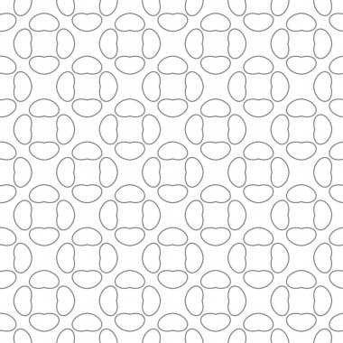 Geometrik şekilli kusursuz desen vektör çizimi  
