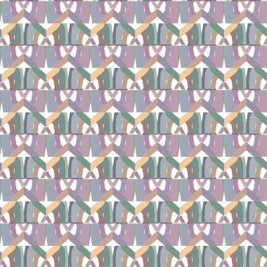 soyut geometrik dikişsiz desen, vektör illüstrasyonu