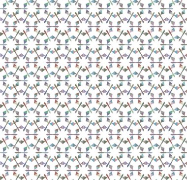 soyut geometrik dikişsiz desen, vektör illüstrasyonu
