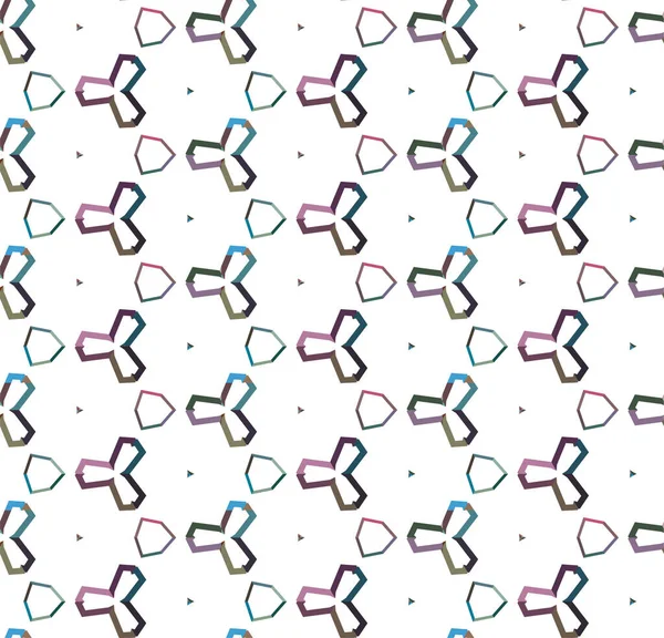 Astratto Modello Geometrico Senza Cuciture Illustrazione Vettoriale — Vettoriale Stock