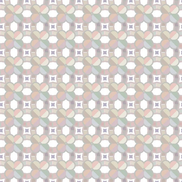 Motif Sans Couture Avec Des Formes Géométriques Illustration Vectorielle — Image vectorielle